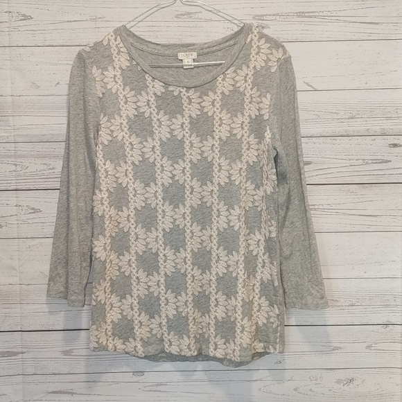 J. Crew Tops - J. Crew Embroidered Top